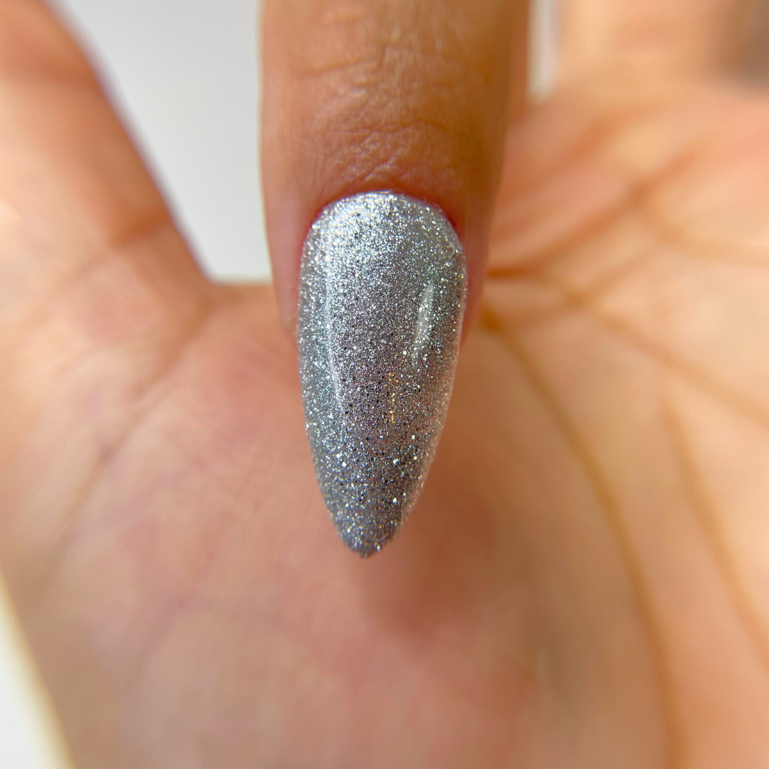 Silver Glitter (5) - Gel Polish